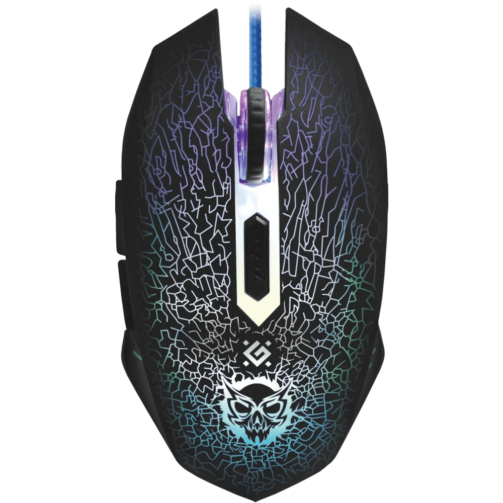 Мышь Defender Shock GM-110L Black (52110) - фото 2