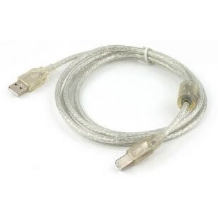 Кабель USB A (M) - USB B (M), 3м, Cablexpert CCF-USB2-AMBM-TR-10