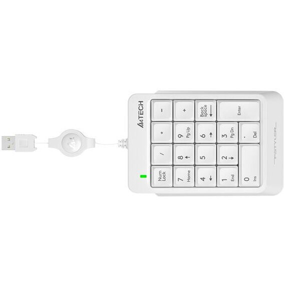 Цифровой блок A4Tech Fstyler FK13 White - фото 3