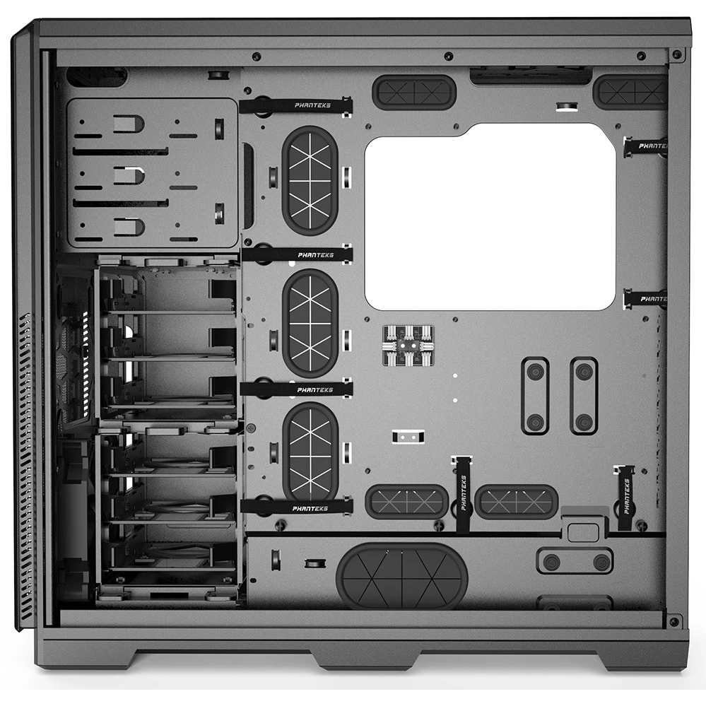 Корпус Phanteks Enthoo Pro Tempered Glass Black - PH-ES614PTG_BK - фото 8