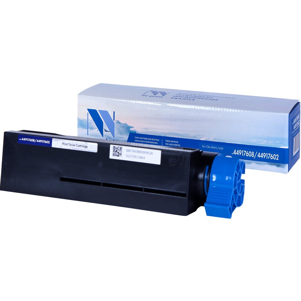 Картридж NV Print 44917608/44917602 Black - NV-44917608/44917602