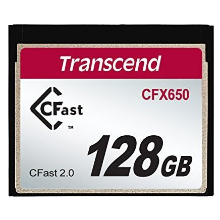 Карта памяти 128GB CFast Transcend (TS128GCFX650)