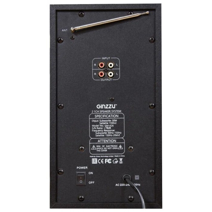 Колонки Ginzzu GM-426 - фото 2