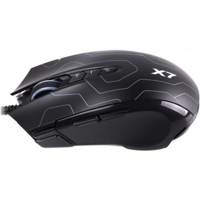 Мышь A4Tech X89 Maze Black - фото 3