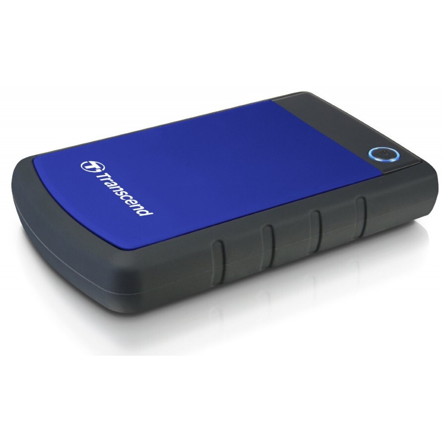 Внешний жёсткий диск 1TB Transcend StoreJet 25H3 Blue (TS1TSJ25H3B)