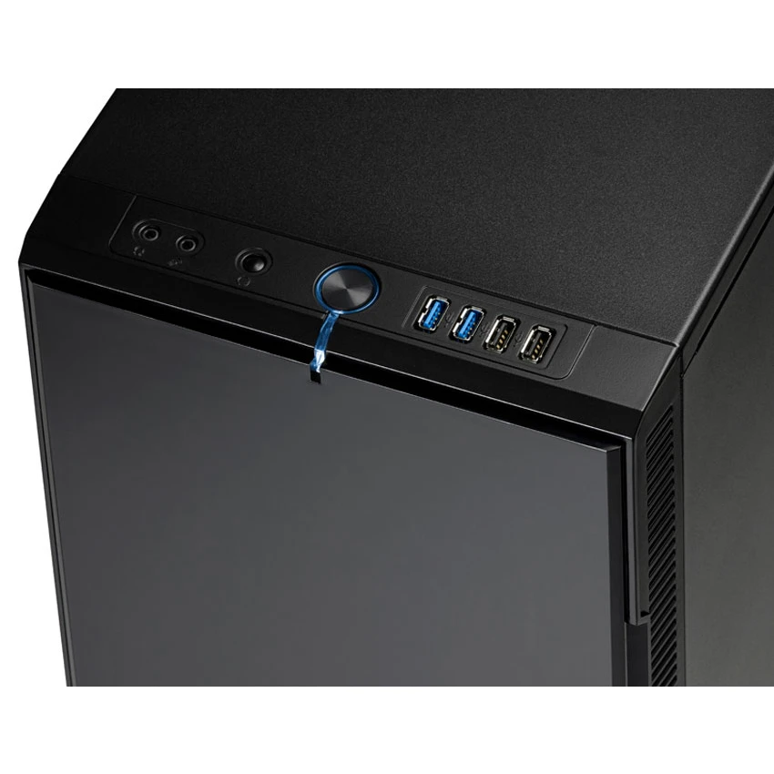 Корпус Fractal Design Define XL R2 Black Pearl - FD-CA-DEF-XL-R2-BL - фото 9