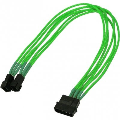 Переходник Molex - 2x 3-pin, 0.3м, Nanoxia (NX42A30G)