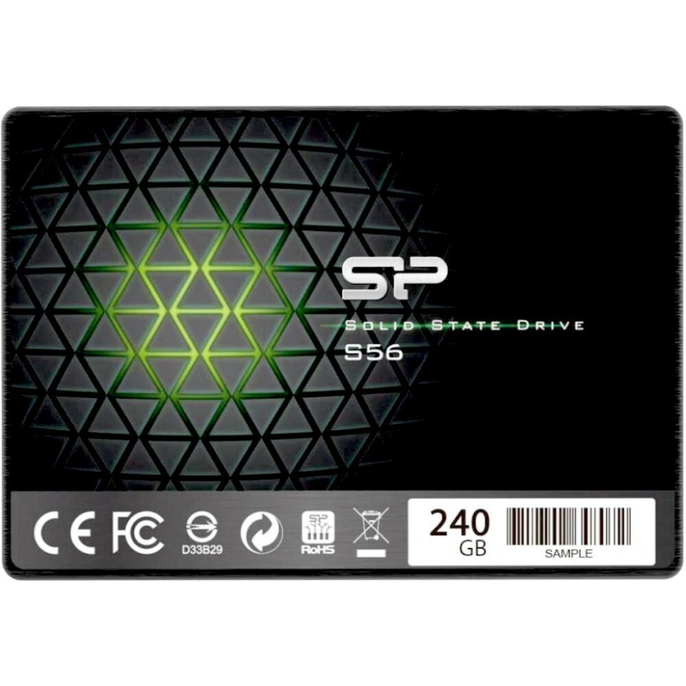 Накопитель SSD 240Gb Silicon Power Slim S56 (SP240GBSS3S56B25) - SP240GBSS3S56B25RM