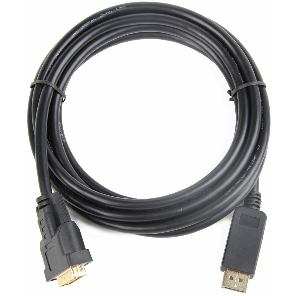 Кабель DisplayPort (M) - DVI (M), 1м, Gembird CC-DPM-DVIM-1M