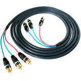 Кабель 3x RCA (M) - 3x RCA (M), 15.2м, Kramer C-R3VM/R3VM-50