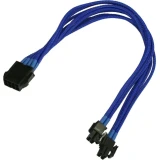 Кабель удлинительный 8-pin EPS - 4+4-pin EPS, 0.3м, Nanoxia NX8PV3EB