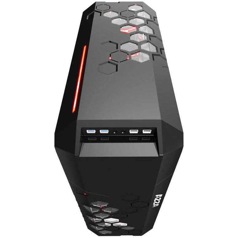 Корпус Formula V-LINE 6000-RGB Black (1086208) - 6000-RGB/VC08G-21 - фото 2