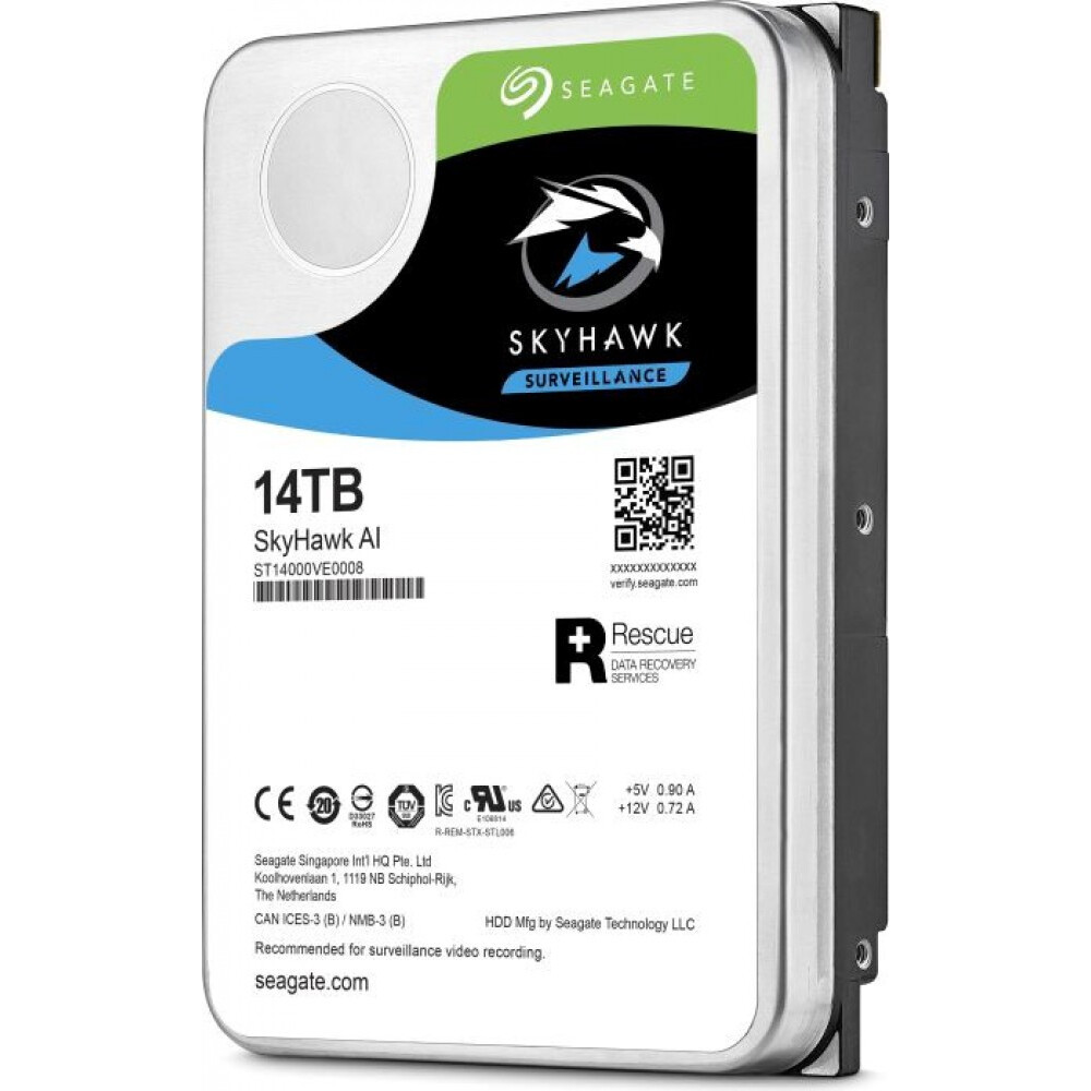 Жёсткий диск 14Tb SATA-III Seagate SkyHawk AI (ST14000VE0008)