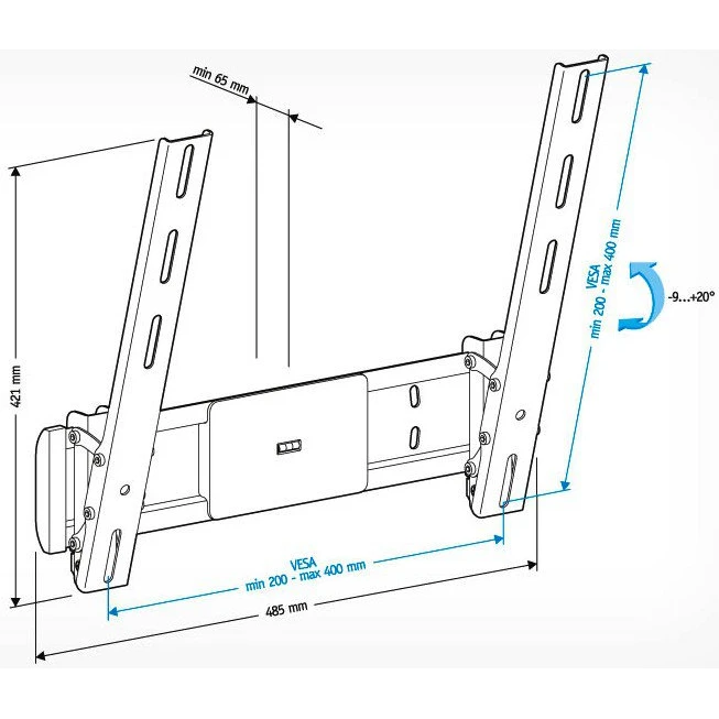 Кронштейн Holder LCD-T4612 Black - фото 2
