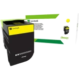 Картридж Lexmark 80C8SYE Yellow