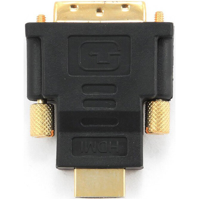 Переходник HDMI (M) - DVI (M), Gembird A-HDMI-DVI-1 - фото 3