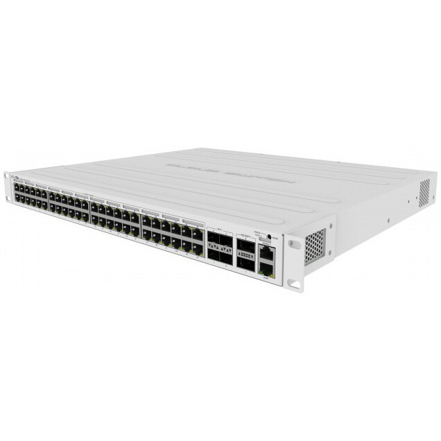 Коммутатор (свитч) MikroTik CRS354-48P-4S+2Q+(RM) - CRS354-48P-4S+2Q+RM