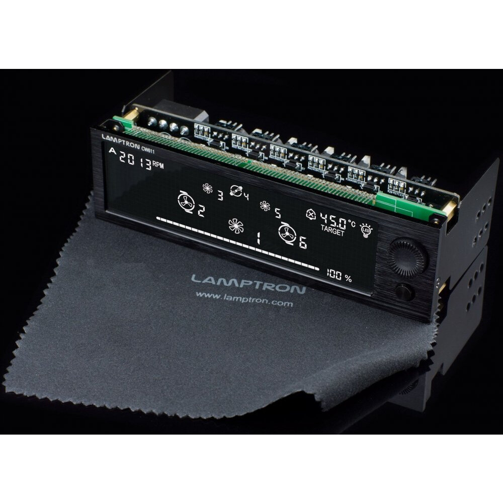 Контроллер вентиляторов Lamptron CW611 - LAMP-CW0611B - фото 5