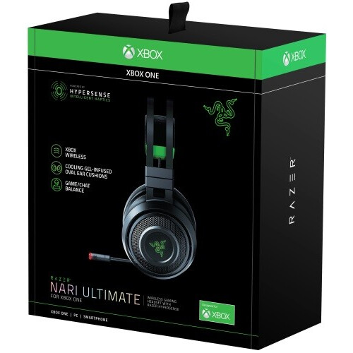 Гарнитура Razer Nari Ultimate Black/Green - RZ04-02910100-R3M1 - фото 11