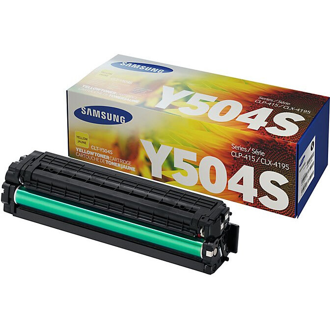 Картридж Samsung CLT-Y504S Yellow