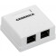 Розетка RJ-45 ITK CS2-1C5EU-22-G