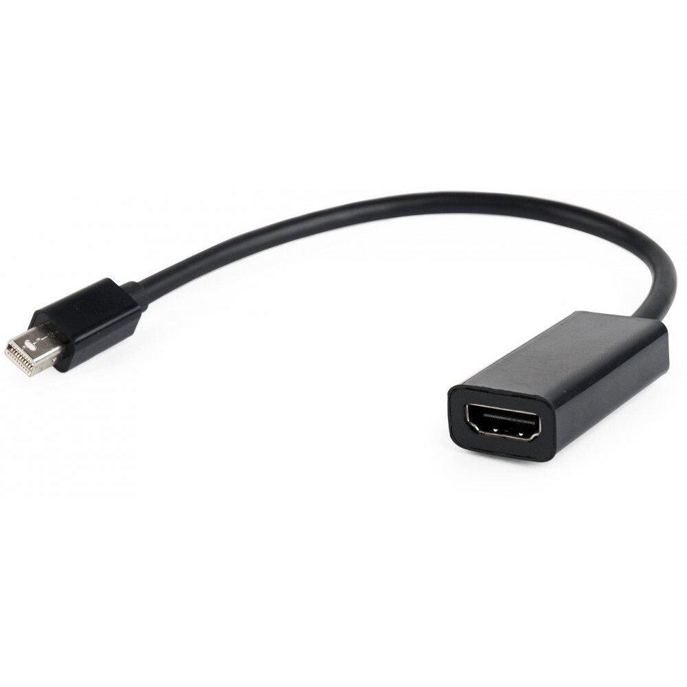 Переходник Mini DisplayPort (M) - HDMI (F), 0.15м, Cablexpert A-mDPM-HDMIF-02