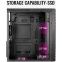 Корпус AeroCool Streak Black - EN58573 - фото 5