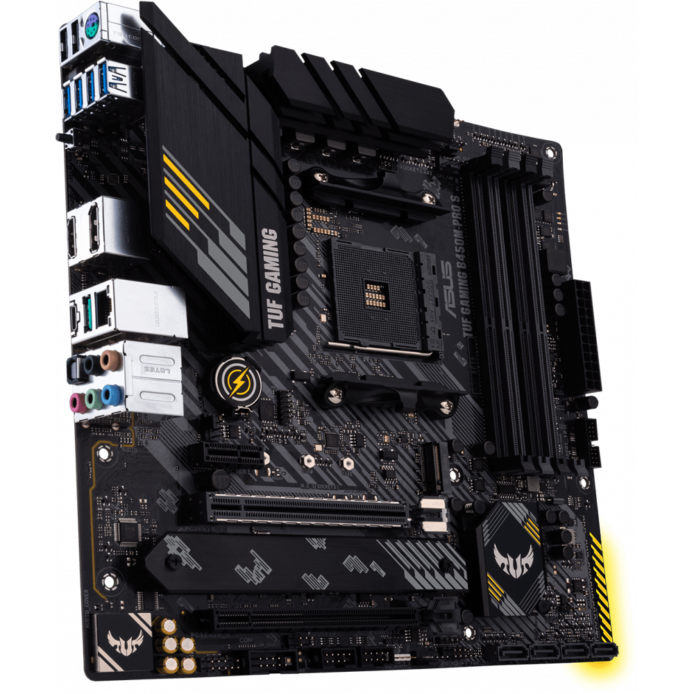 Материнская плата ASUS TUF GAMING B450M-PRO S - фото 2