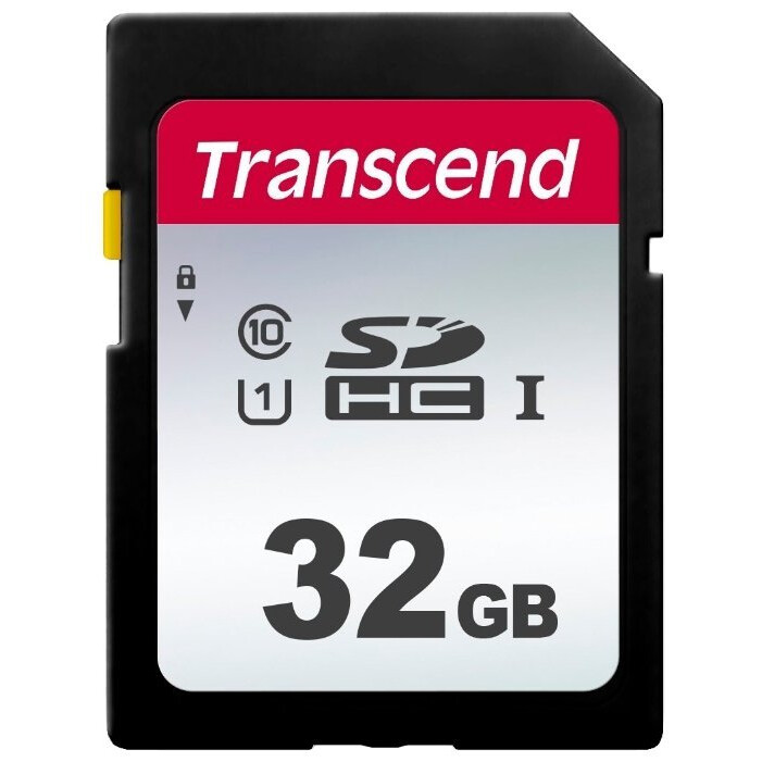 Карта памяти 32GB SD Transcend 300S (TS32GSDC300S)