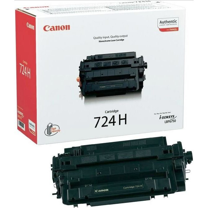 Картридж Canon 724H Black
