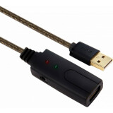 Кабель удлинительный USB A (M) - USB A (F), 10м, Greenconnect GCR-UEC3M2-BD2S-10.0m (GCR-UEC3M2-BD2S-10.0m/44-050618)