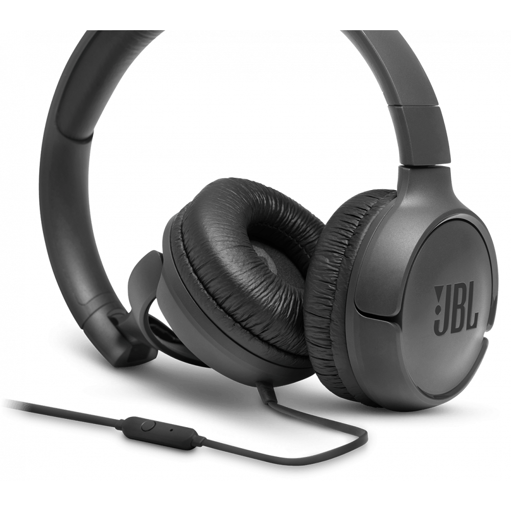 Гарнитура JBL Tune 500 Black - JBLT500BLK - фото 4