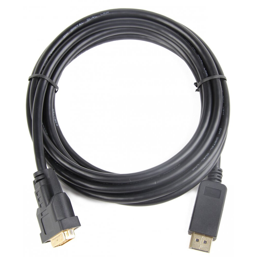 Кабель DisplayPort (M) - DVI (M), 1.8м, Cablexpert (CC-DPM-DVIM-6/CC-DPM-DVIM-1.8m)