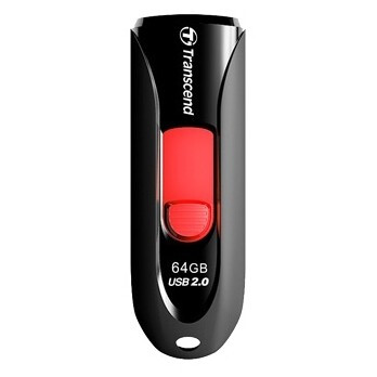 USB Flash накопитель 64GB Transcend JetFlash 590 Black (TS64GJF590K)