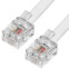 Телефонный кабель Greenconnect GCR-TP6P4C-0.5m, 0.5м