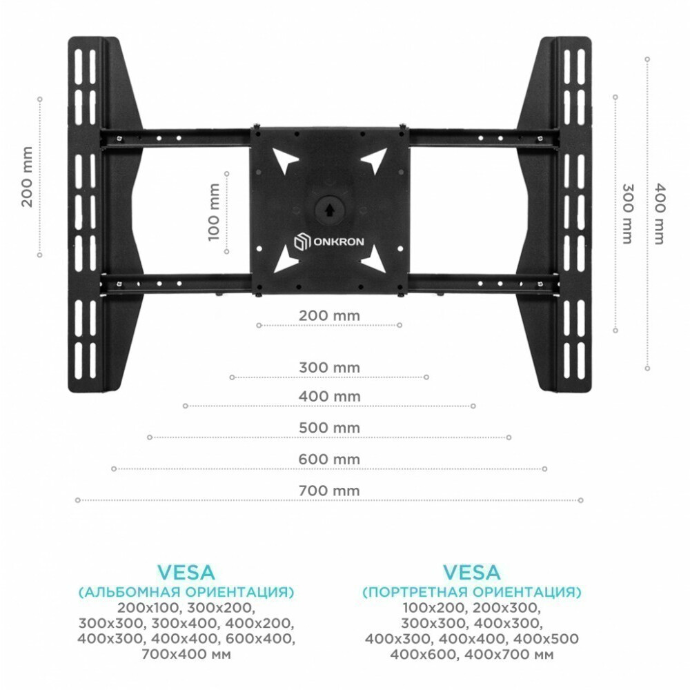 Кронштейн Onkron CPRO2L-4 - фото 4