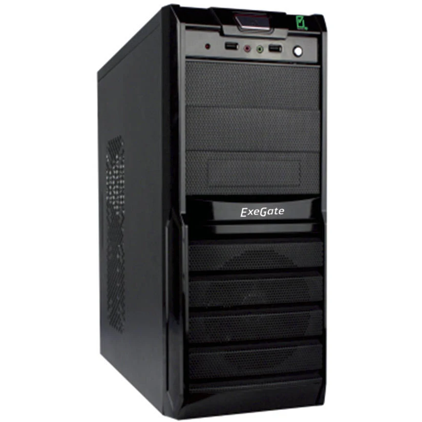 Корпус ExeGate XP-329S 600W Black