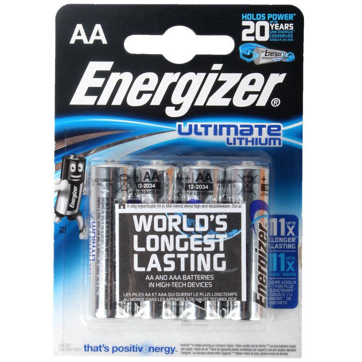 Батарейка Energizer Ultimate (AA, 4 шт.) - 639155