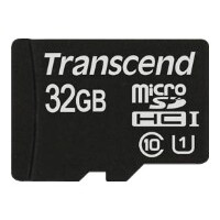 Карта памяти 32GB MicroSD Transcend (TS32GUSDCU1)