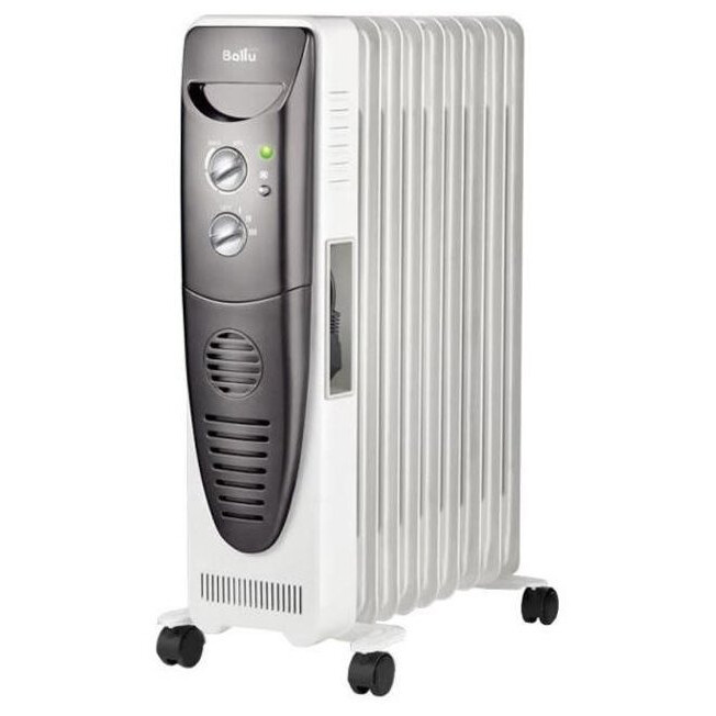 Масляный радиатор Ballu Turbo BOH/TB-09FH White - НС-1132829