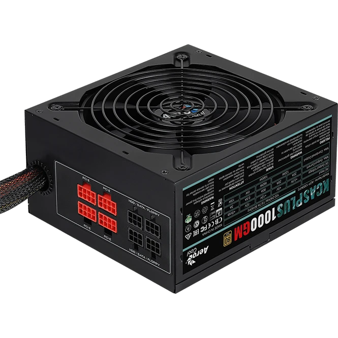 Блок питания 1000W AeroCool KCAS PLUS 1000GM - фото 2