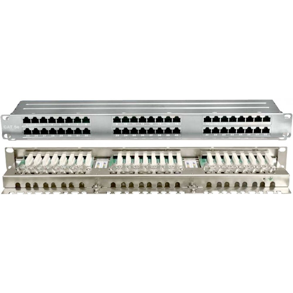 Патч-панель Hyperline PPHD-19-48-8P8C-C5E-SH-110D