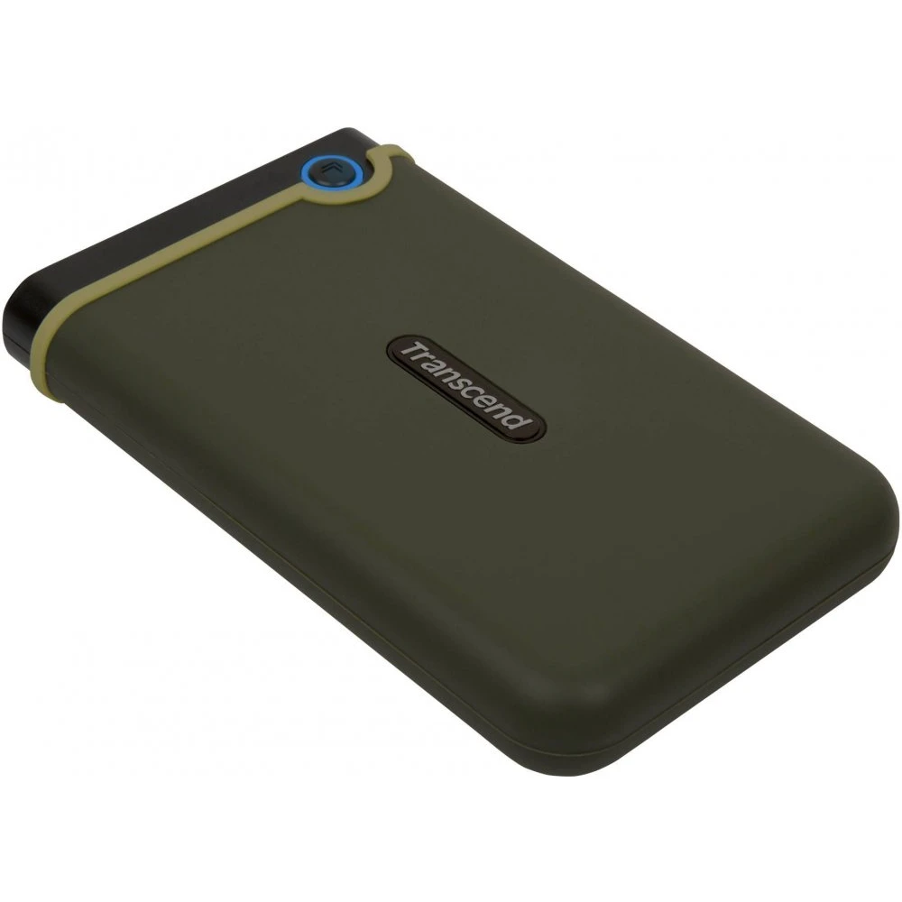 Внешний жёсткий диск 2Tb Transcend StoreJet 25M3 Military Green (TS2TSJ25M3G) - фото 2