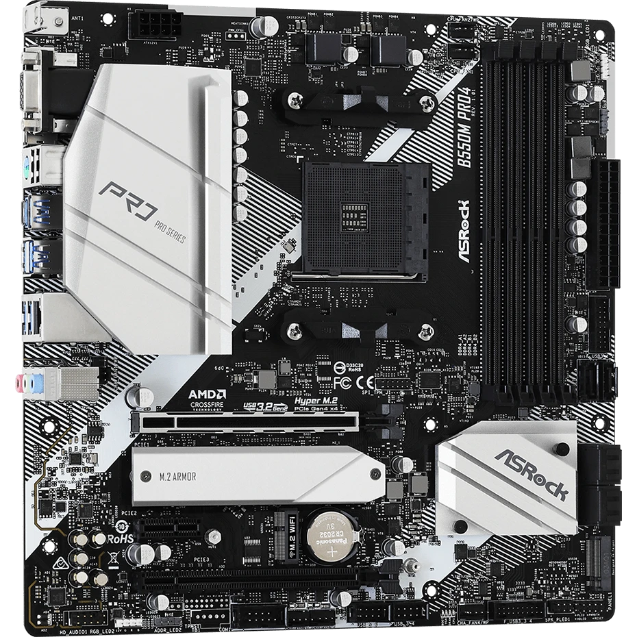 Материнская плата ASRock B550M Pro4 - фото 3