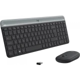 Клавиатура + мышь Logitech MK470 Slim Wireless Combo Graphite (920-009206/009180)