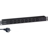 Блок розеток ExeGate PDU-19H809 Al-8C13-EU2.5 (EX280855RUS)