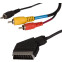 Кабель SCART (M) - 3x RCA (M), 2м, Buro BSC005-2