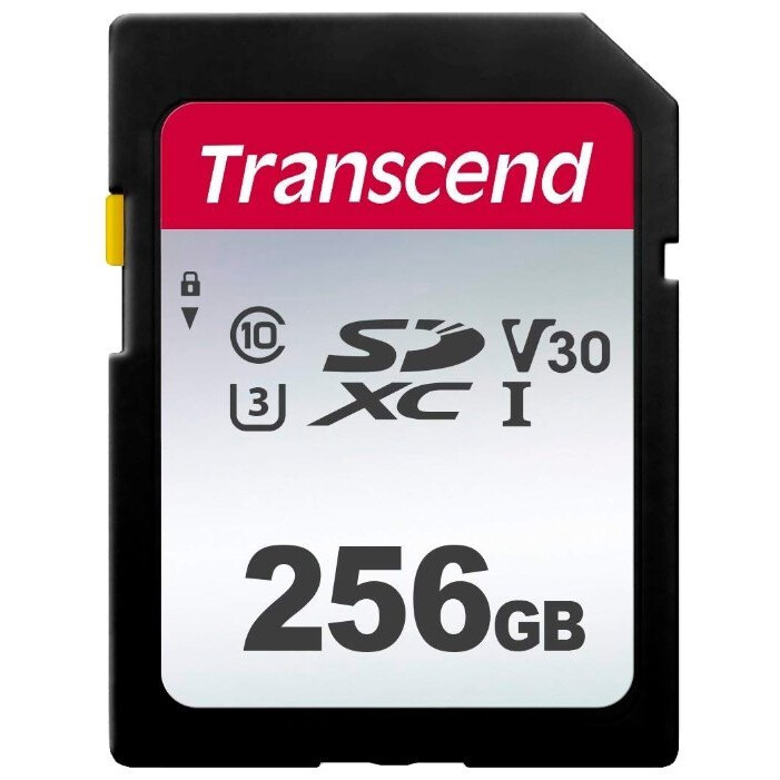 Карта памяти 256GB SD Transcend 300S (TS256GSDC300S)