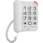 Проводной телефон Texet TX-201 White