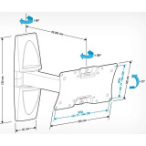 Кронштейн Holder LCDS-5063 Black